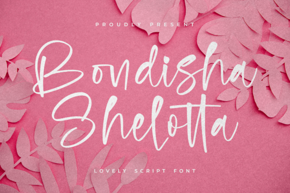 Bondisha Shelotta Font - Featured Image