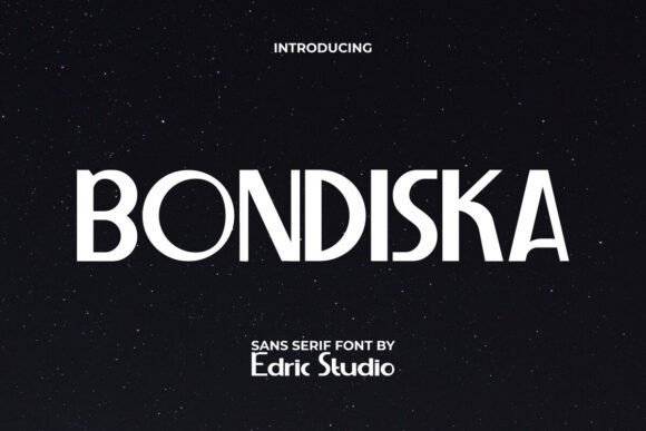 Bondiska Font - Featured Image
