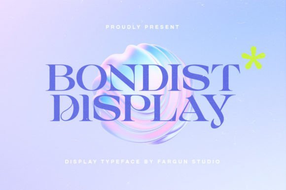 Bondist Display Font - Featured Image