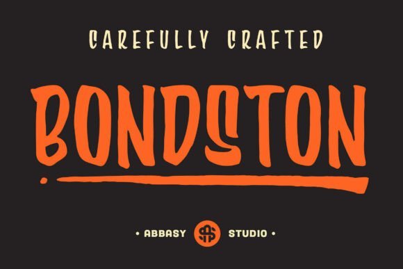Bondston Font - Featured Image