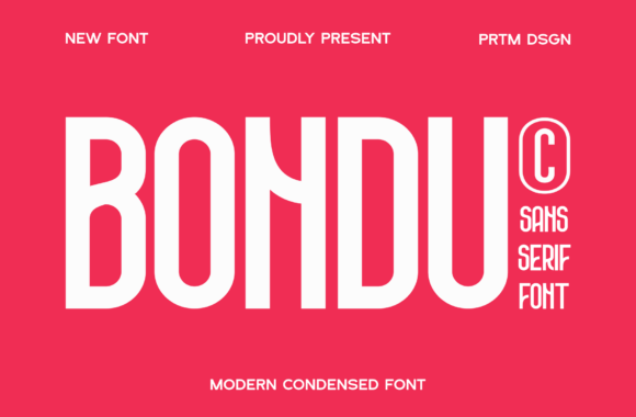 Bondu Font - Featured Image