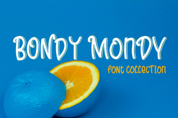 Bondy Mondy Family Font - Featured Image