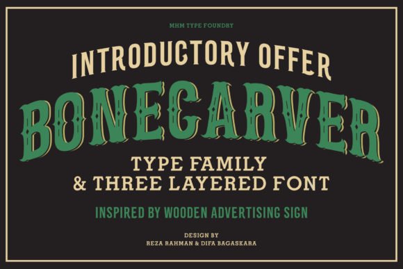 Bone Carver Font - Featured Image