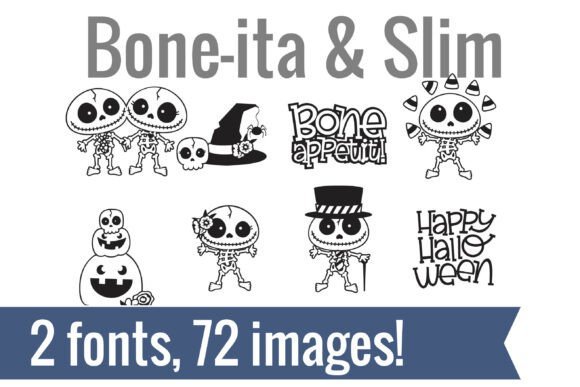 Bone Ita and Slim Font - Featured Image