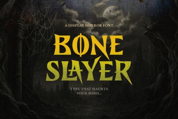 Bone Slayer Font - Featured Image