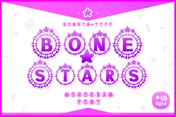 Bone Stars Font - Featured Image
