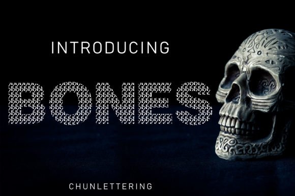 Bones Font - Featured Image
