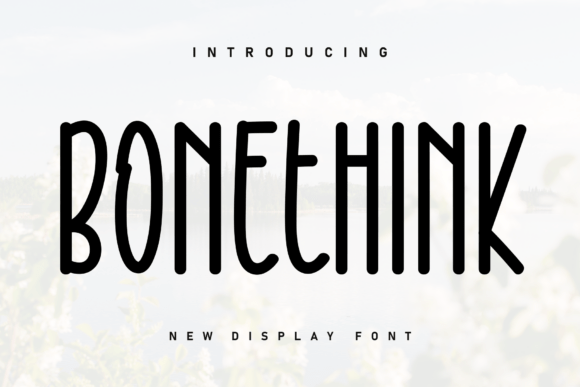 Bonethink Font - Featured Image