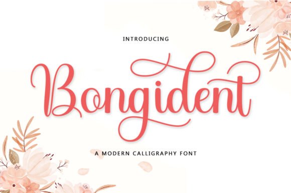 Bongident Script Font - Featured Image