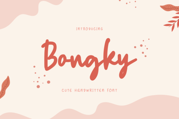 Bongky Font - Featured Image