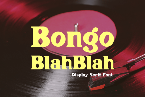 Bongo Blahblah Font - Featured Image