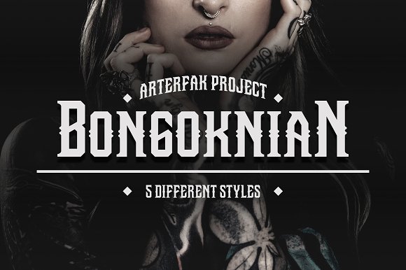 Bongoknian Font - Featured Image
