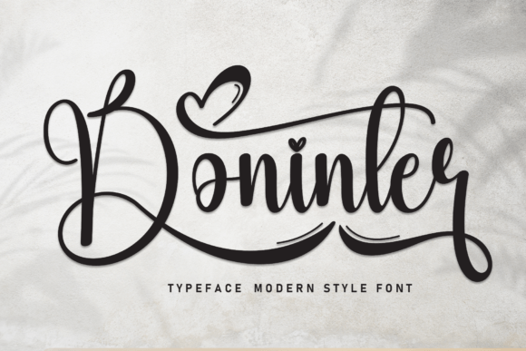 Boninter Font - Featured Image