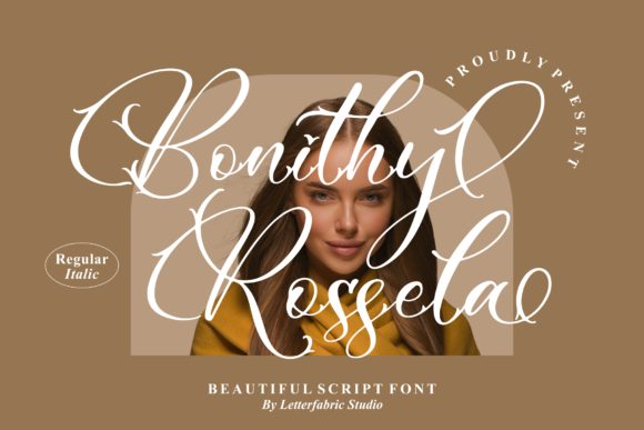 Bonithy Rossela Font - Featured Image