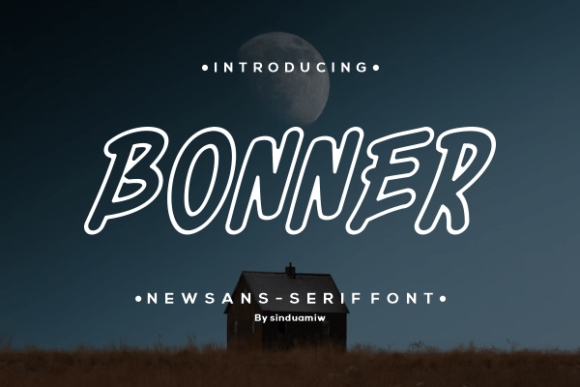 Bonner Font - Featured Image