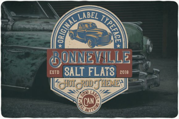 Bonneville Font - Featured Image