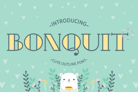 Bonquit Font - Featured Image