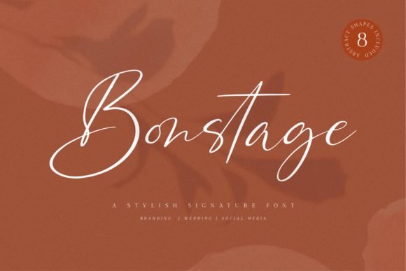 Bonstage Font - Featured Image