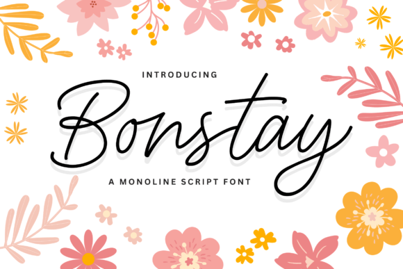 Bonstay Font - Featured Image