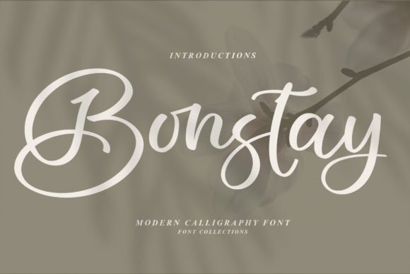 Bonstay Font - Featured Image
