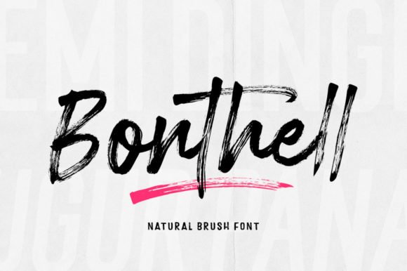Bonthell Font - Featured Image