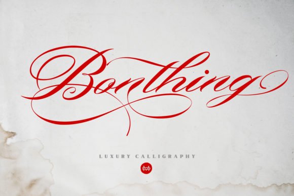 Bonthing Font - Featured Image