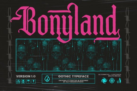 Bonyland Font - Featured Image