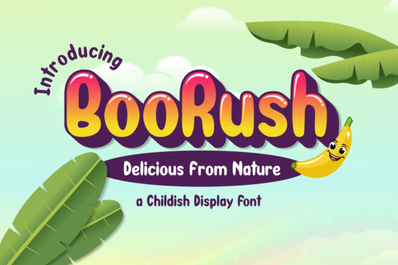 BooRush Font - Featured Image