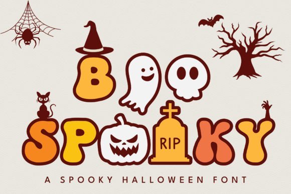Boo Spooky Font - Featured Image