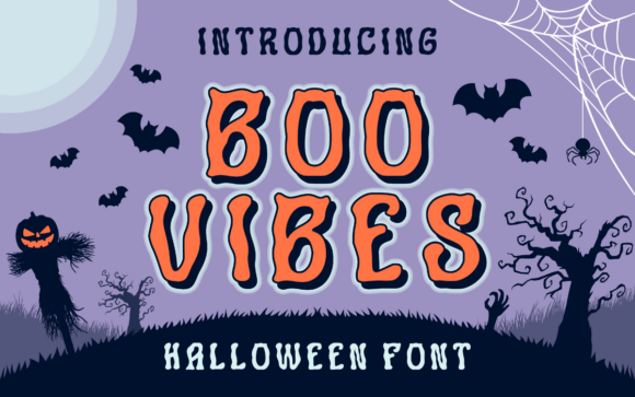 Boo Vibes Font - Featured Image