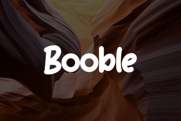 Booble Font - Featured Image