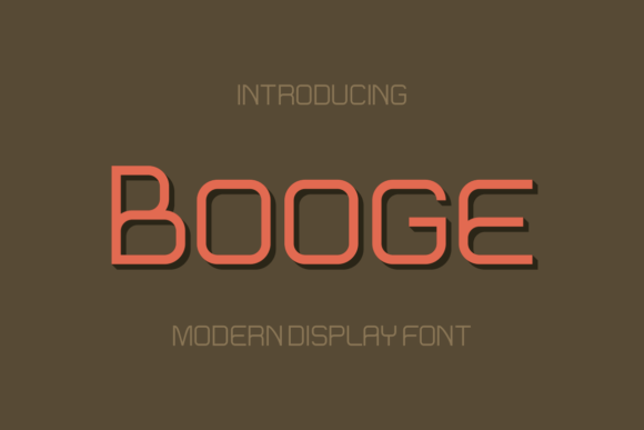 Booge Font - Featured Image