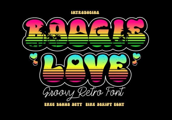 Boogie Love Font - Featured Image