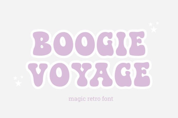 Boogie Voyage Font - Featured Image