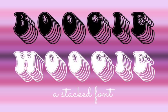 Boogie Woogie Font - Featured Image