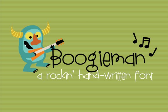 Boogieman Font - Featured Image