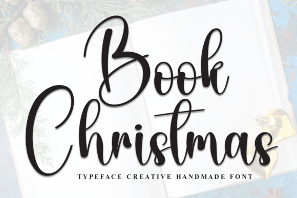 Book Christmas Font - Featured Image