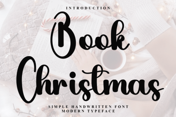 Book Christmas Font - Featured Image