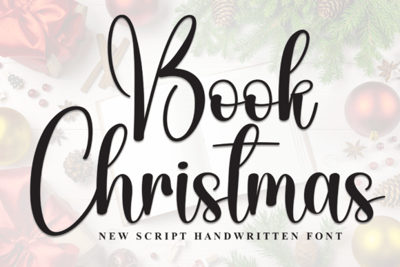 Book Christmas Font - Featured Image
