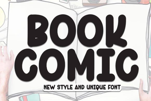 Book Comic Font - Featured Image