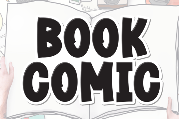 Book Comic Font - Featured Image