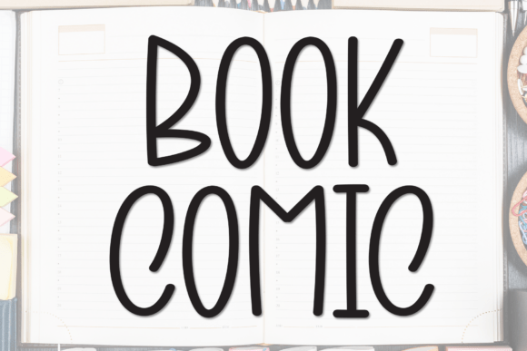 Book Comic Font - Featured Image