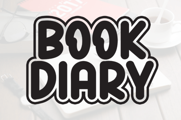 Book Diary Font - Featured Image