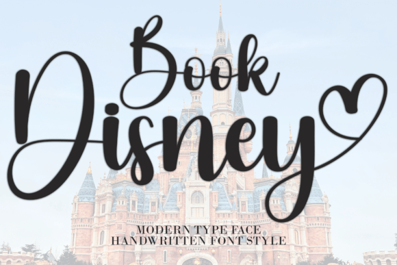Book Disney Font - Featured Image