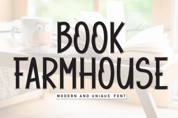 Book Farmhouse Font - Featured Image