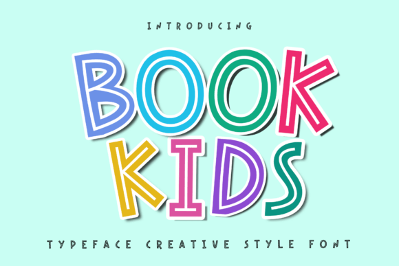 Book Kids Font - Featured Image