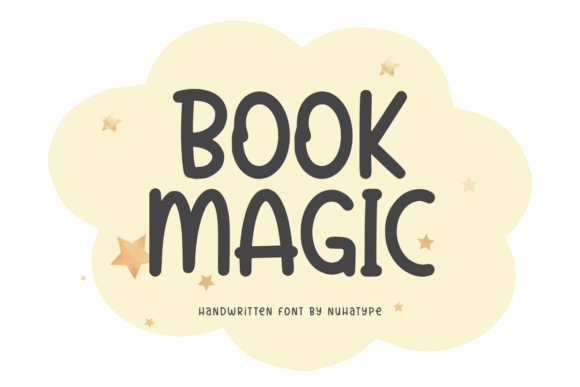 Book Magic Font - Featured Image