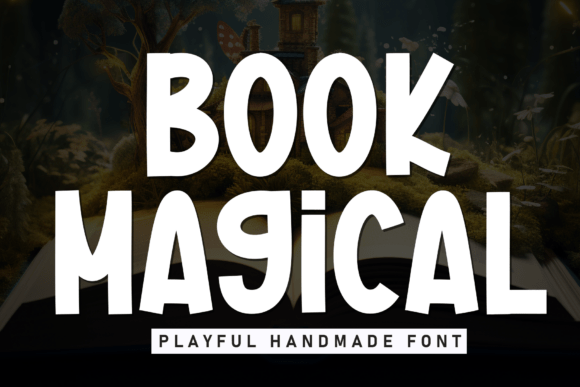 Book Magical Font - Featured Image