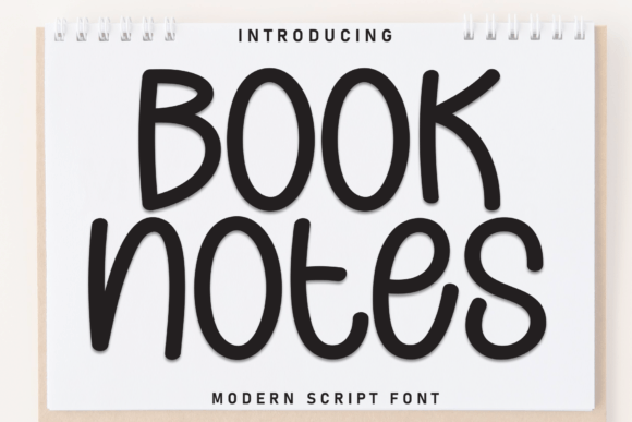 Book Notes Font - Featured Image