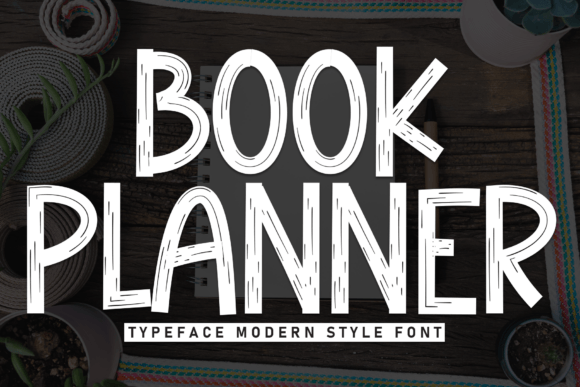 Book Planner Font - Featured Image
